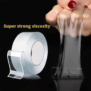 Clear double-sided adhesive tape