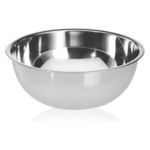 28Cm Stainless Steel Mixing Bowl, Salad Dish, Silver.