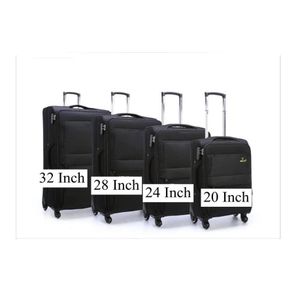 3 Pieces Of 20,24,28,32 Inch Large Capacity Check-in Suitcase Wear Resistant Travel Suitcase Expandable Luggage Four Wheels Omni-directional Wheel- Multicolor 