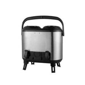 Daydays 12 Litres Twin Hot & Cold Thermos Coffee Water Flask Tea Pot Warmer Storage Bottle- Multicolor