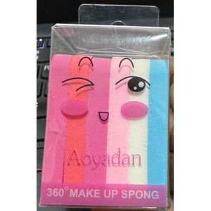 Aoyadan 360 DEGREES MAKE UP SPONGE - PREMIUM QUALITY 6PCS