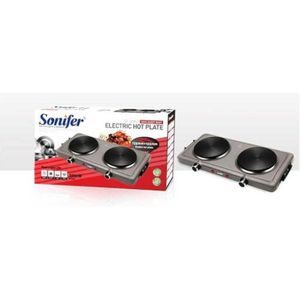 Sonifer double burner hot plate cooker .