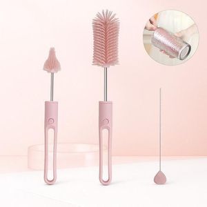 A set of Silicone Bottle Cleaning Brushes.