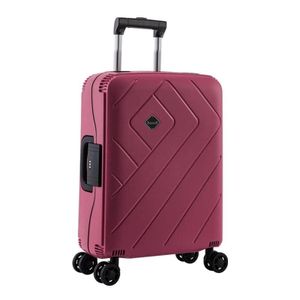24 inch PP Suitcases Wheel Rolling Luggage Spinner password Travel Bag Cabin Trolley Unbreakable Luggage Fashion Bags- Multicolor