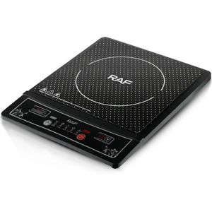 RAF Electric Digital Touch Control Stove Heating Radiant Infrared Cooker Induction Cooker  With Large Fire Power – Black