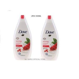 Dove 2PC Reviving Pomegranate & Hibiscus Tea Shower Gel/Body Wash