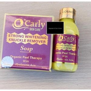 O'Carly Strong Whitening Knuckles Remover Soap,Serum