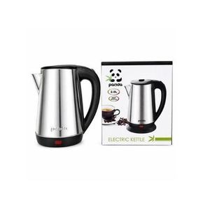 Panda Electric Kettle Parcolator - Silver
