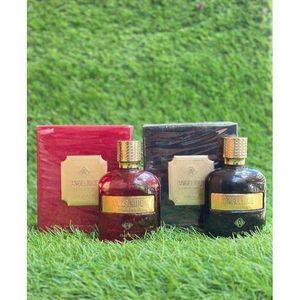 RiiFFS Angelique Extract De Vanilla Eau De Parfum, 3.4 Fl Oz/100ml And RiiFFS Angelique Unisex Perfum 100ml- Red