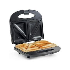 Electric 2 Slice Sandwich Maker, Waffle Plate - Multicolour