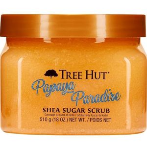 Tree Hut Exfoliating Papaya Paradise Shea Sugar Scrub hydrating, Nourishing Skin-510g