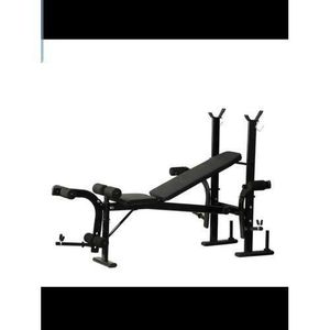 Versatile All-in-One Weight Bench with Leg Developer and Rack - Multicolor