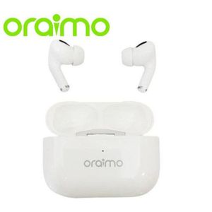 Oraimo AirBuds TWS Premium BTs Earbuds Inductive Touch Wireless Airpods - WHITE