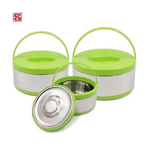 3 Pcs Storage Lunch Box - Multicolor