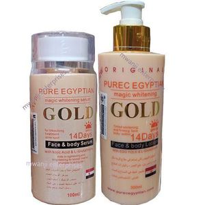 Egyptian Magic Whitening Gold Body Lotion (300ml) & Serum (100ml)