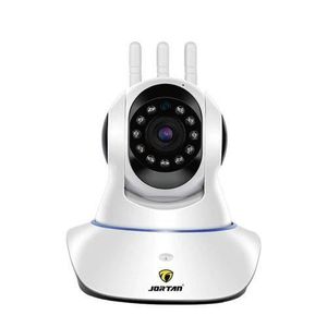 High-Definition Wireless Smart Security Camera with Triple Antenna - Multicolor
