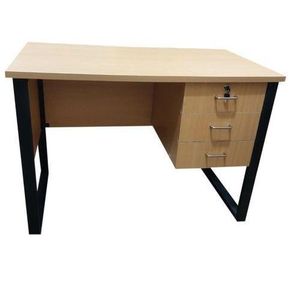 Office chair desks with metal legs office table with metal flame 1pc 100cm 120cm OR 140cm