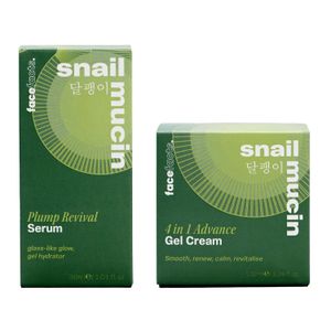 FaceFacts Snail Mucin Glowing Face Combo (Serum & Gel Cream)