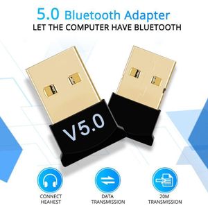USB Bluetooth Adapter, 5. Bluetooth Adapter for PC, Bluetooth Dongle Receiver & Transmitter for Laptop CPU Keyboard Mouse Headphone Speakers Printer, Plug & Play for Windows