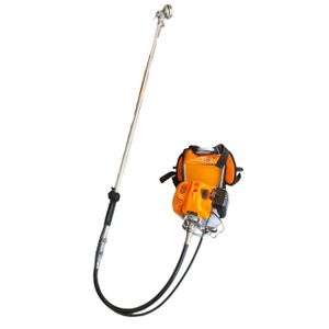 China Machinery HWS7325 (4050)-G136 Two-Stroke High-Backframe Backpack Brush Cutter / Grass Trimmer