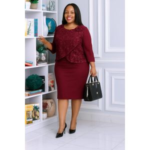 Casual dress special  - Maroon 