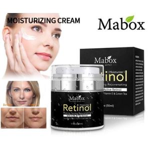 Mabox Moisturizer Retinol Firming Toning Rejuvenating Anti aging Cream  with Vitamin E ,hyaluronic Acid,Retinol & Green Tea-50ml 