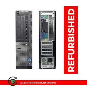 REFURBISHED Dell Uk  Refurbished  Optiplex 7010 Small Rom -Intel Core i3, 4GB RAM, 500GB HDD