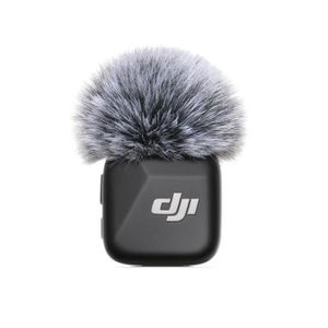 Dji Mic Mini Transmitter (Infinity Black), Ultralight, Detail-Rich Audio, OsmoAudio, Noise Cancelling, Wireless Microphone 