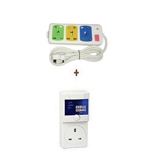 Sollatek Fridge Guard +Free 3 Ways Extension - White