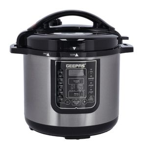 Hoffmans HM-719 8L Genuine Digital Electric Pressure Cooker - Silver/Black