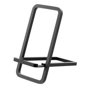 Cellphone Holder Foldable Desktop Mobile Phone Holder – Adjustable Stand for Smartphones & Tablets (Black)