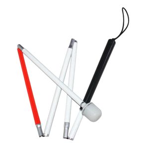 Visually Impaired Crutch Cane Blind Walking Stick Walker Aluminium