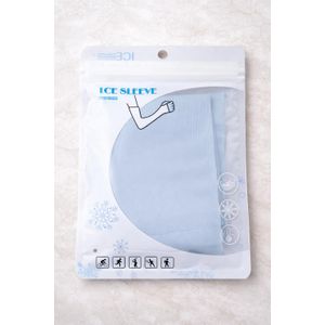 None Ice Sleeves for Arms with Slim Thumb Holes, Cooling Arm Sleeves FREE SIZE Sun Protection Sleeves for Men & Women, Perfect for Cycling, Running & Outdoor Activities, Stretch Modest Wear Hijabi Essential BLUE COLOUR