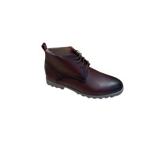 Men's Designer Lace Boots - Cream,White