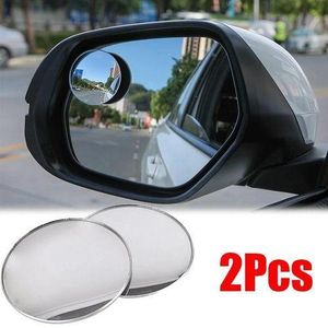 360 Degree Car Blind Spot Mirror Sides Wide Angle Exterior Automobile Convex Rear View Mirrors