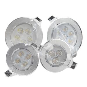 Waterproof Ceiling LED Downlight AC220V-240V Led Spot Light 18W 15W 12W 9W  7W Recess Lamp Round LED Recessed Downlight