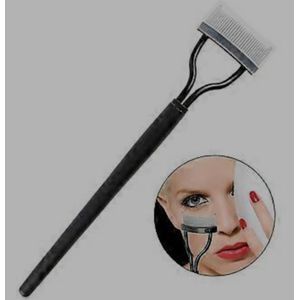 Eyelash Comb designed to separate lashes and remove mascara clumps. 
