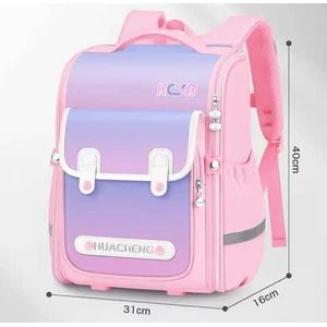Kids Backpack Primary School-pink