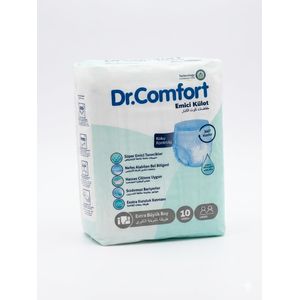 Dr. Comfort Emici Külot Adult Pants Extra Large Unisex Diapers With High Absorbency Ten Pack Count.