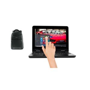 Lenovo Think pad Yoga 11e Touchscreen 11.6", Intel 500GB HDD, 4GB Ram, And Bag-  Black- (Refurbished)Grade A