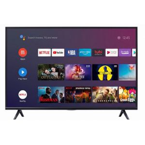 Mitech 43 Inch Frameless Android Smart Tv With Inbuilt Free To Air Decorder - Black.