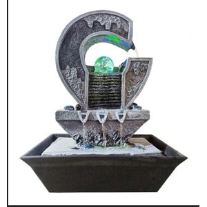 Home Use Illuminated Decorative Water Fountain with Crystal Ball – Relaxing Indoor Decor