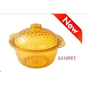 Tankoo 1Pc Food Bowl with Cover 6310PET – Multipurpose Plastic Storage & Serving Bowl
