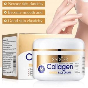 SADOER Collagen Premium Skin Cream - Anti Aging Face and Body Moisturizer, Intense Skin Hydration and Firmness