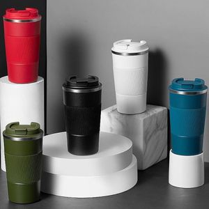 Smart display stainless steel travel cup