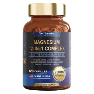 Totaria Magnesium Complex 700mg 12 in 1 - 120s.