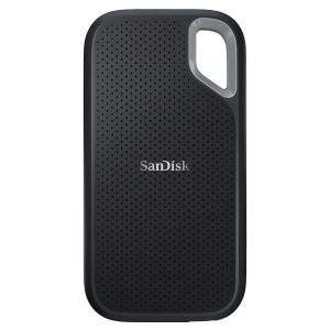 Sandisk Extreme Go Portable SSD, 2TB,impressive read speeds of up to 1050MB/s and write speeds of up to 1000MB/s With Carry  Bag- Refurbhised