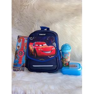 Kids Bag Plus Watch, and Bottle - Multi-Colors. 