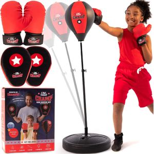 Adjustable Stand Speed Punching Bag With High Suction Base 