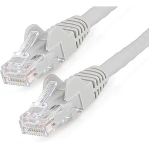 Cat6 RJ45 Ethernet Cable With Connectors- Cable Length 3 Metres - Grey